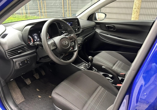 Hyundai i20 cena 56800 przebieg: 78790, rok produkcji 2022 z Bojanowo małe 211